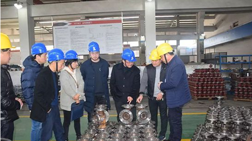 麗水市市場監管局副局長潛曉輝一行領導蒞臨漢特姆考察指導 麗水市市場監管局副局長潛曉輝一行領導蒞臨漢特姆考察指導