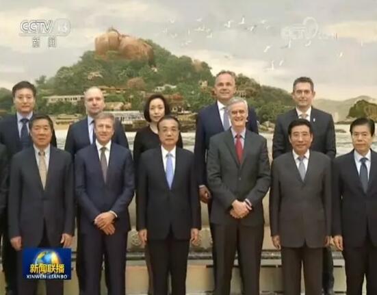 李克強總理在人民大會堂接見艾默生總裁 李克強總理在人民大會堂接見艾默生總裁