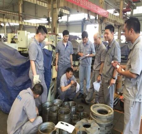 重慶水泵公司領導助力精益5S持續改善 重慶水泵公司領導助力精益5S持續改善