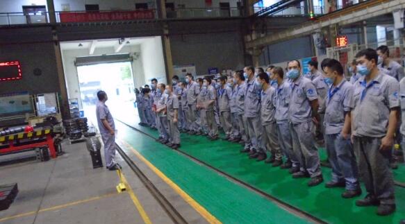 重慶水泵公司領導助力精益5S持續改善 重慶水泵公司領導助力精益5S持續改善
