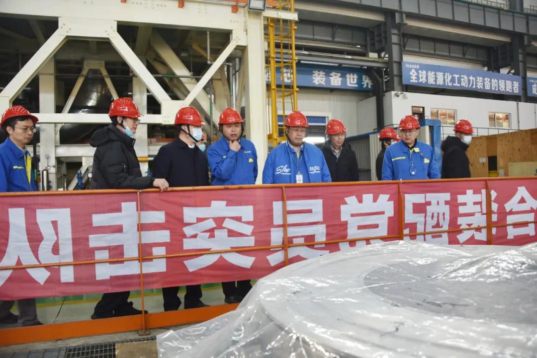 上海核工院領導到沈鼓集團走訪交流 上海核工院領導到沈鼓集團走訪交流