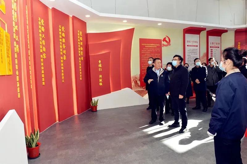 陜西省委組織部調研組深入陜鼓集團調研指導工作 陜西省委組織部調研組深入陜鼓集團調研指導工作