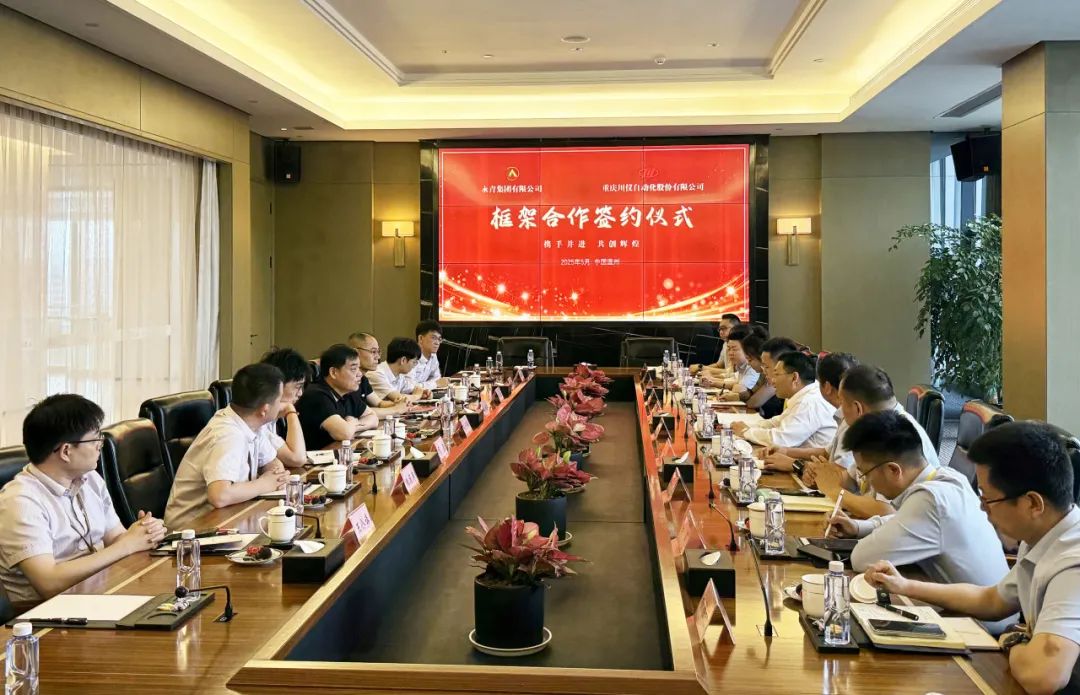 川儀股份與永青集團簽署框架合作協議 川儀股份與永青集團簽署框架合作協議
